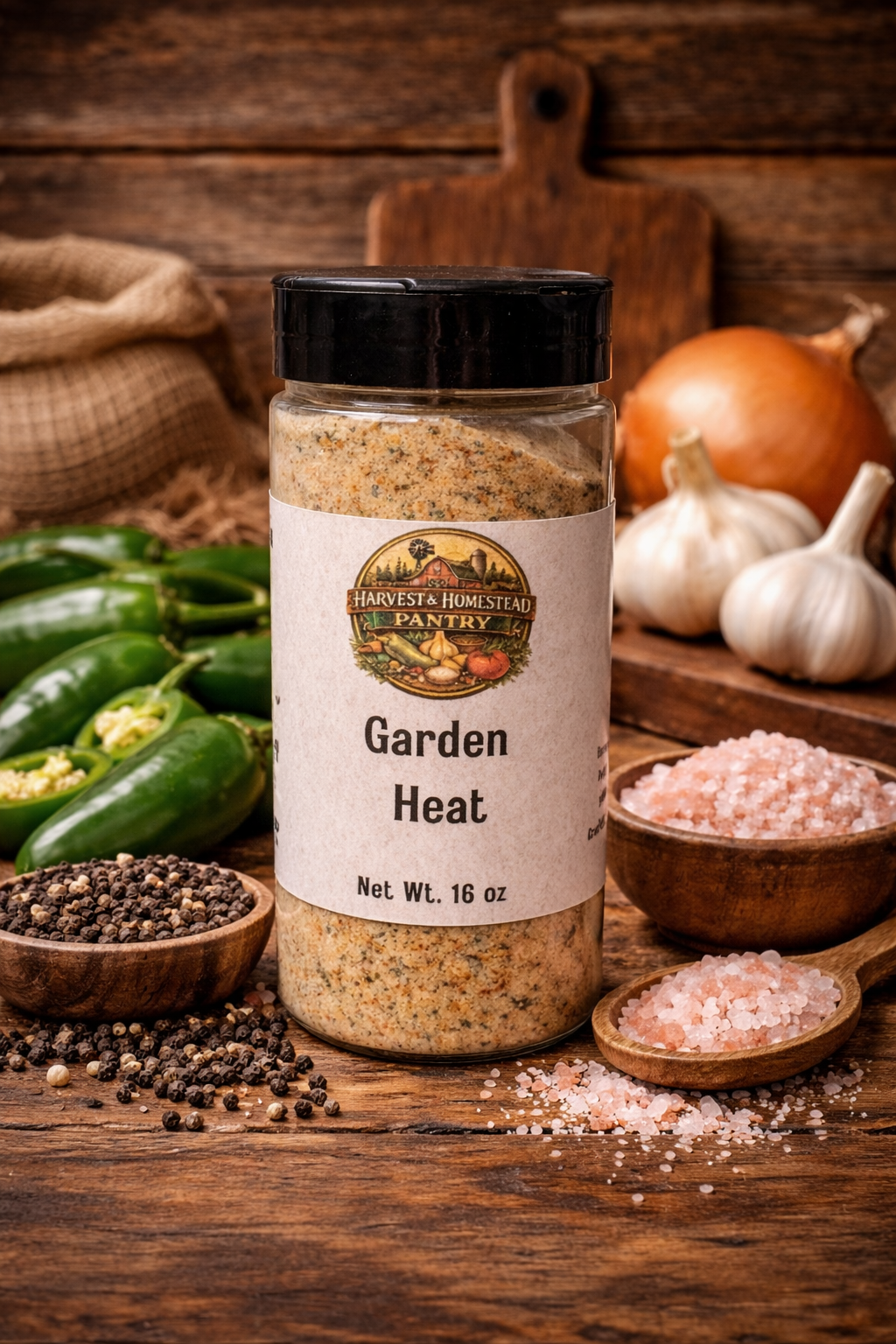 Garden Heat Seasoning | All-Purpose Blend with a Kick