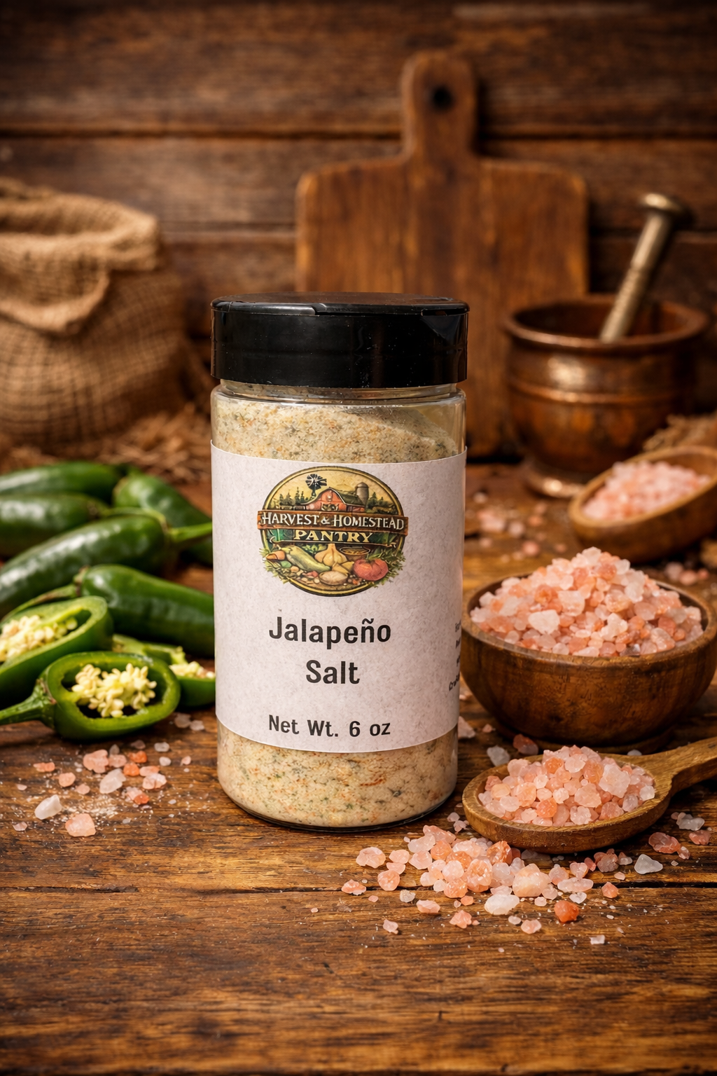 Jalapeño Salt - Bold, Fresh Heat