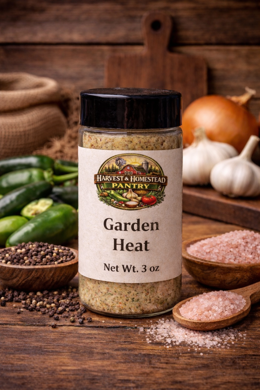 Garden Heat Seasoning | All-Purpose Blend with a Kick