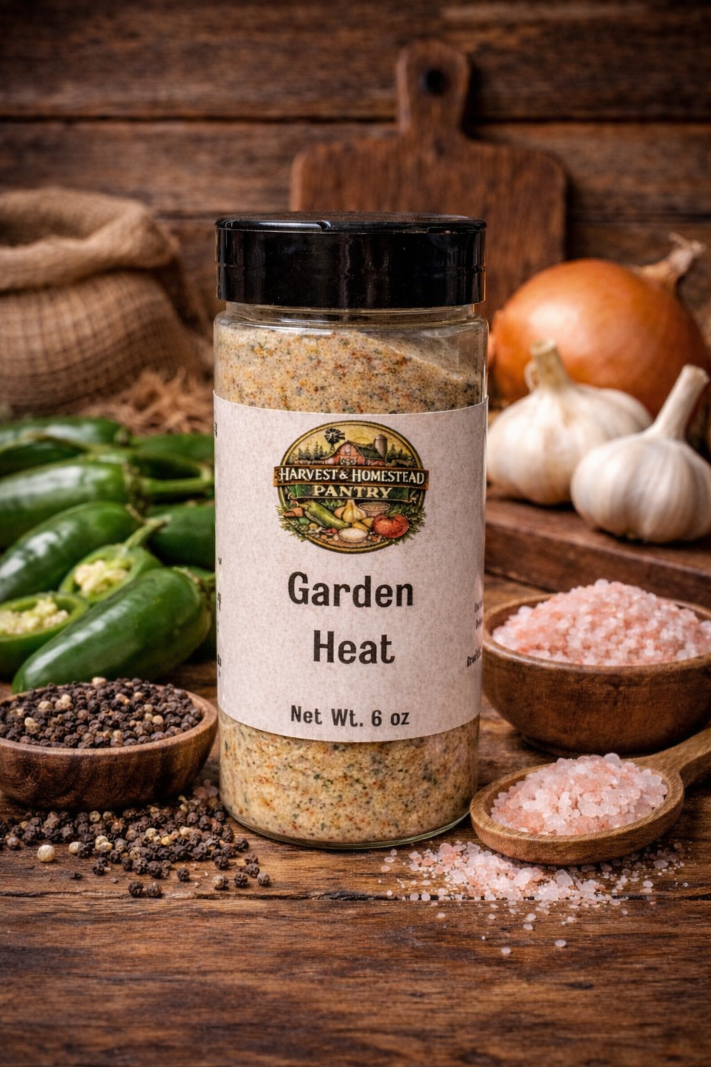 Garden Heat Seasoning | All-Purpose Blend with a Kick
