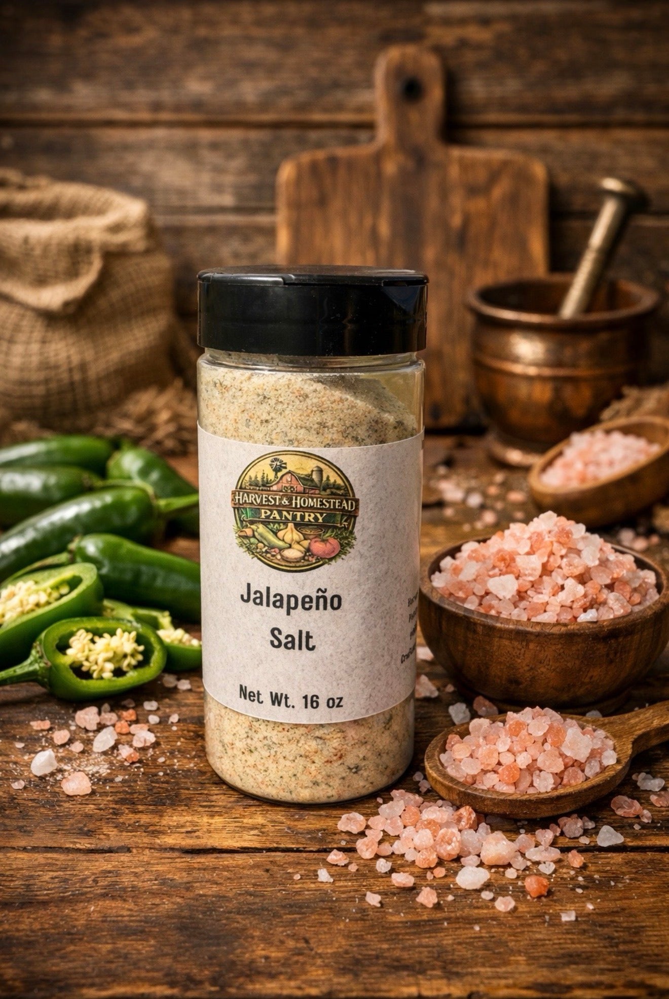 Jalapeño Salt - Bold, Fresh Heat